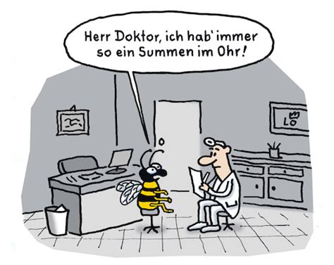 Beim Arzt By Lo Graf Von Blickensdorf Nature Cartoon Toonpool