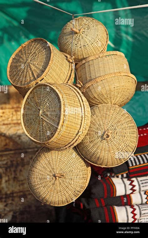 Handicraft Cane Baskets High Resolution Stock Photography And Images