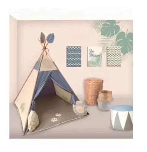 Tipi Teepee Kaqoo Tienda De Campaña Para Niños Tela Color Meses