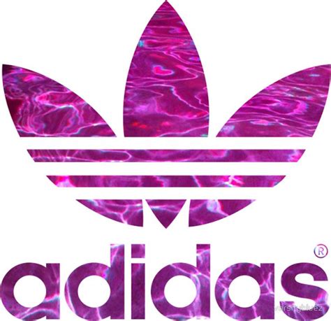 Pink Adidas Logos