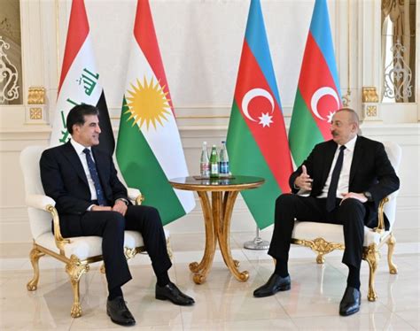 President Ilham Aliyev Holds One On One Meeting With Head Of