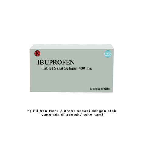 Ibuprofen 200 Mg Obat Apa Homecare24