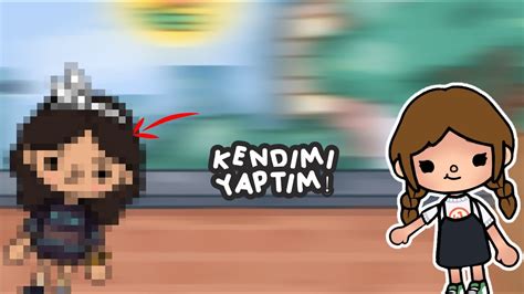 TOCA LİFE WORLDDE KENDİMİ YAPTIM NASIL OLDU TOCA LİFE WORLD