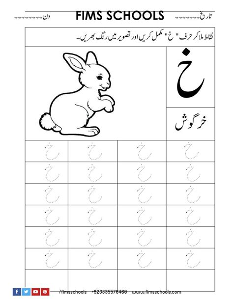 Pin On Free Urdu Work Sheets