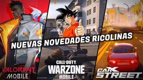 WARZONE MOBILE EN TELÉFONOS GAMA BAJA VALORANT MOBILE CARX STREET