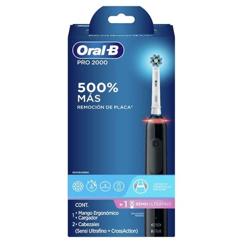 Oral B Pro 2000 Cepillo Eléctrico Recargable Cabezal Sensi Ultrafino Preunic