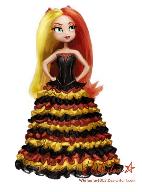 Doll Concept: Sunset Shimmer by Whitestar1802 on DeviantArt