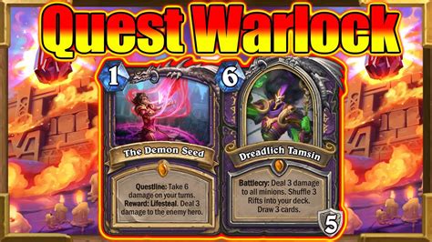 Quest Hand Warlock Is Still Beyond Broken And Toxic Fractured In Alterac Valley Hearthstone