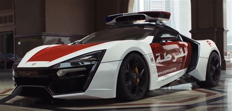 W Motors highlights Abu Dhabi's Lykan Hypersport police car - Flipboard