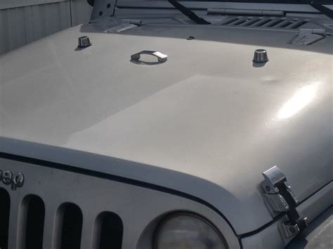 Redrock Hood Catch Kit Chrome 07 18 Jeep Wrangler Jk Redrock