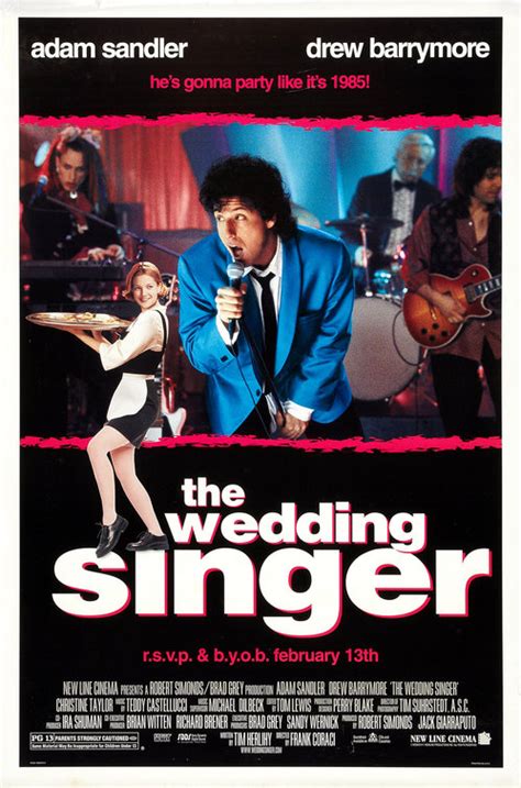 The Wedding Singer Movie Poster (#1 of 2) - IMP Awards