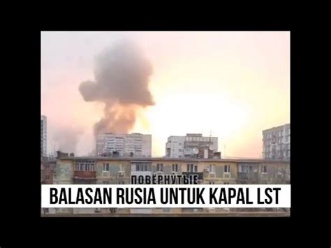 Rudal Jelajah Rusia Sikat Pabrik Tank Ukraina Di Lviv YouTube