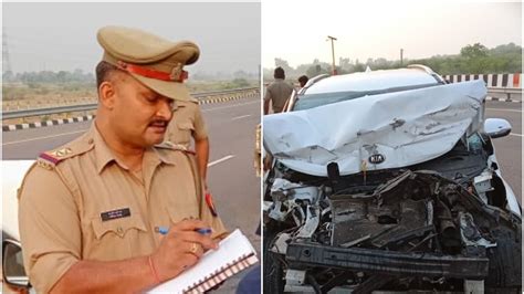 Accident On Agra Expressway आगरा एक्सप्रेसवे पर दर्दनाक हादसा एक की मौत बच्चों समेत 5 घायल