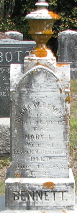 frank wilkins bennett   find  grave gedenkplek