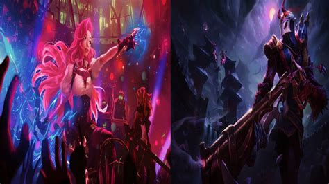 Seraphine Jhin Vs Miss Fortune Lux Batalia Liniei Cu Final