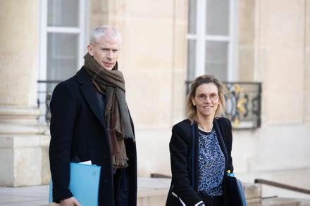 Count Weekly Cabinet Meeting At Elysee Palace Paris France