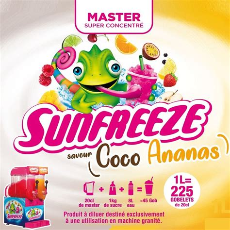 Concentré arôme COCO ANANAS 1L pour Granité Granita