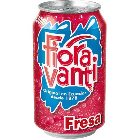 Refresco De Fresa Con Gas Lata 33 Cl · Fioravanti · Supermercado El