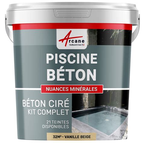 B Ton Cir Pour Piscine En B Ton Enduit Piscine