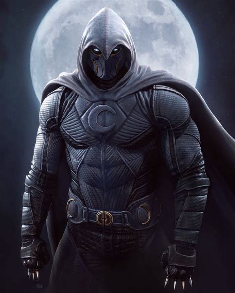 Epic Moon Knight Art By Raf Grassetti Gag