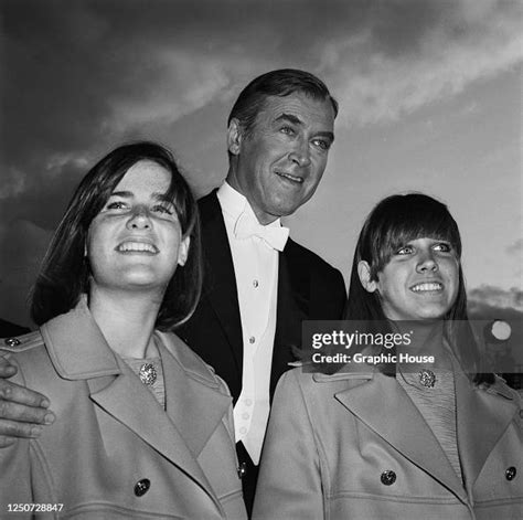 American Actor James Stewart With His Twin Daughters Judy And Kelly News Photo Getty Images