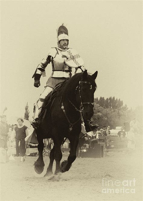 Medieval Faire Jouster Photograph by Vivian Christopher - Fine Art America