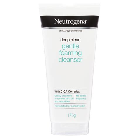 Neutrogena Deep Clean Gentle Foaming Cleanser 175g Discount Chemist