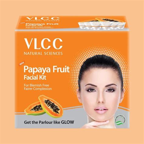 Vlcc Papaya Fruit Single Facial Kit 60 Gm At Rs 259 00 VLCC Facial