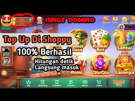 Cara Top Up Domino Island Dengan Shopee YouTube