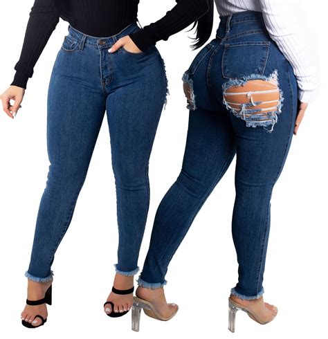 Venta Pantalones Jeans De Moda Mujer En Stock