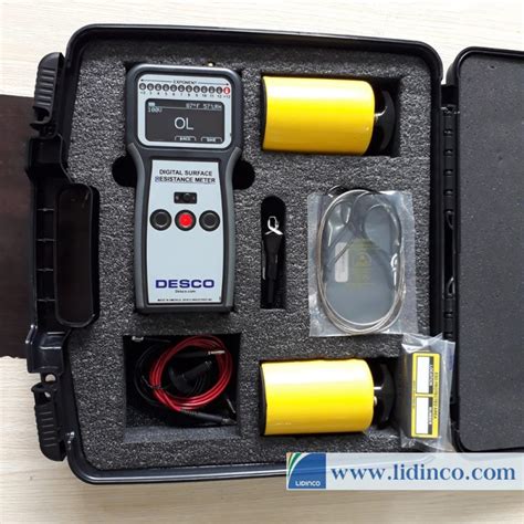 DIGITAL SURFACE RESISTANCE METER KIT DESCO 19290 Chuyên Thiết Bị