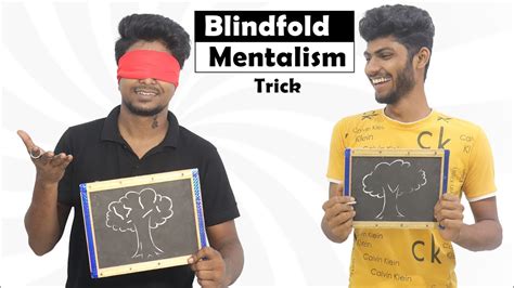 Blindfolded Magic Mentalism For Beginners Mind Reader Trick Youtube