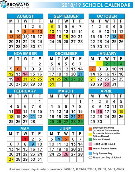 Broward County Public Schools Calendar | Qualads