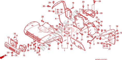 Honda Fourtrax Oem Parts