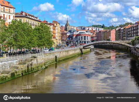 Old town of Bilbao, Basque Country, Spain — Stock Photo © naticastillog ...