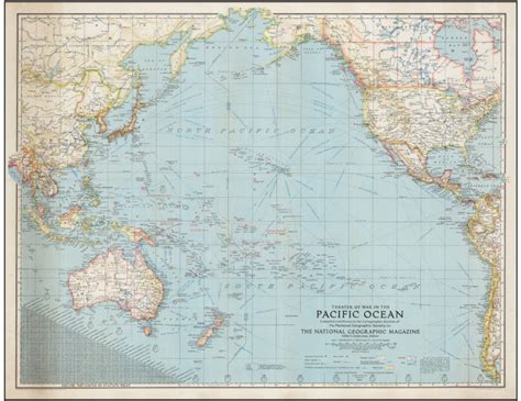 The Pacific Monday Map One Mans World