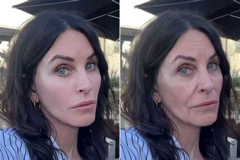 Courteney Cox Now And Then