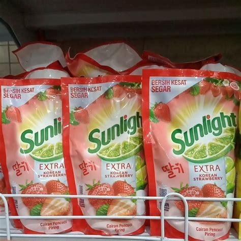 Jual Sunlight Korean Strawberry Ml Shopee Indonesia