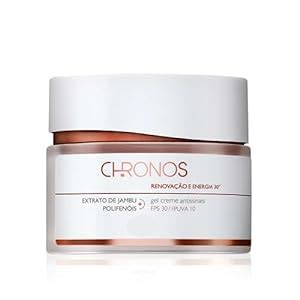 Amazon Linha Chronos Dia Natura Gel Creme Antissinais