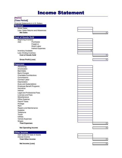 Income Tax Spreadsheet Templates — Db