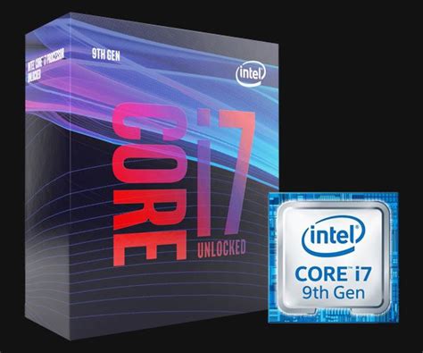 INTEL CORE I7 9700K 9TH GENERATION PROCESSOR BOX PACKED
