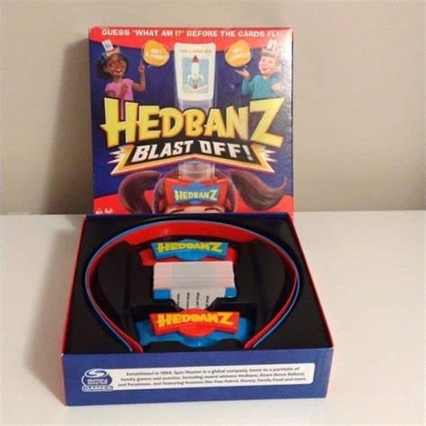 Spin Master Games Games Hedbanz Blast Off Game By Spin Master