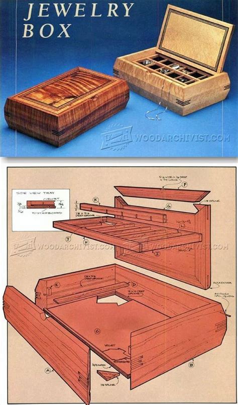 Jewelry Box Plans Woodworking Plans And Projects