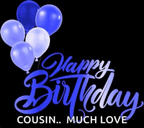 Happy Birthday Cousin Gifs Tenor