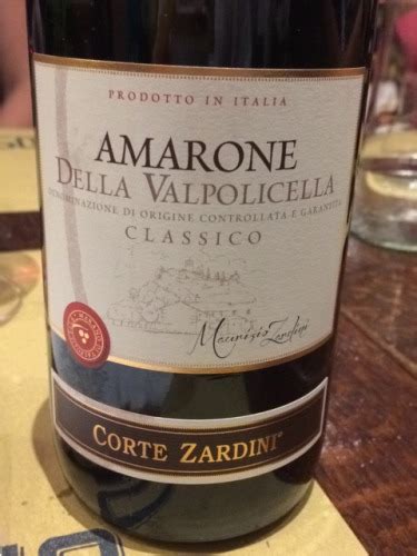 Corte Zardini Amarone Della Valpolicella Classico Vivino Us