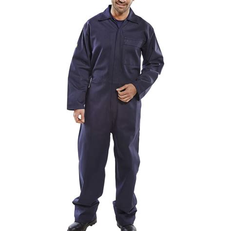 Fire Retardant Boilersuit Navy Blue The Ppe Online Shop