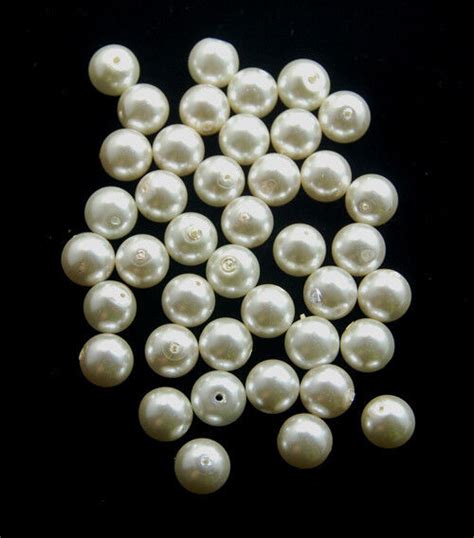 100pcs Top Quality Czech Glass Pearl Round Loose Beads 3mm 4mm 6mm 8mm 10mm 12mm Ebay