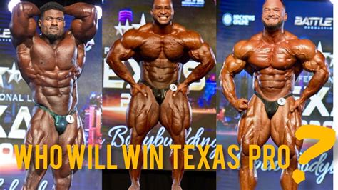 Texas Pro Winner Andrew Jacked Hunter Labrada Quailified For