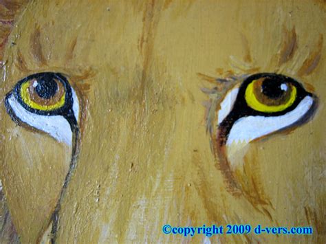 Lion Eyes Painting At Explore Collection Of Lion