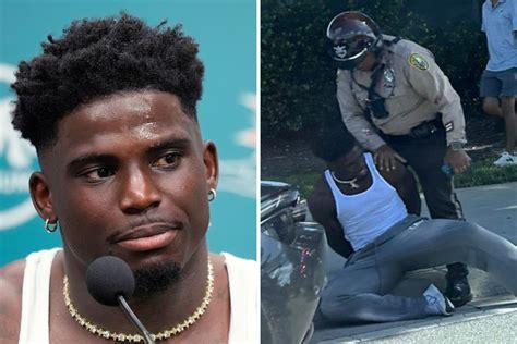 Cops Claim Tyreek Hill Was Uncooperative As Pro Athletes Slam Police